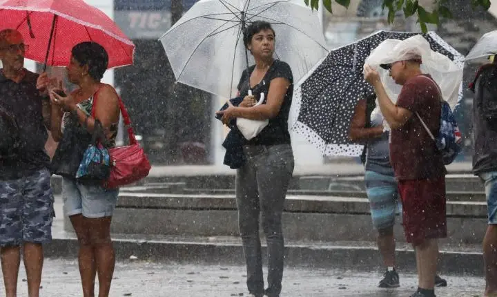 Inmet alerta para chuvas no Norte, Sudeste e Centro-Oeste